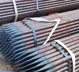 沈阳超前小导管预埋钢管出尖打孔焊倒刺无缝焊管厂