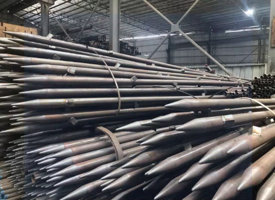 沈阳注浆无缝钢管棚管25/32/42/48/50/60/76/89mm超前小导管钢花管